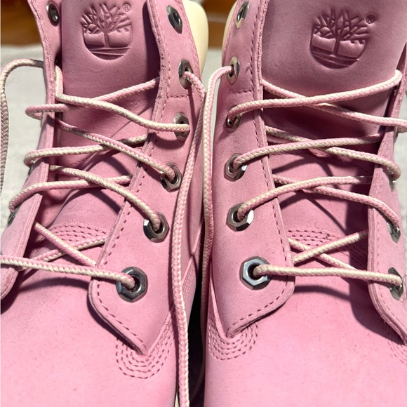 Women’s Pink Timberlands - Picture 4 of 4